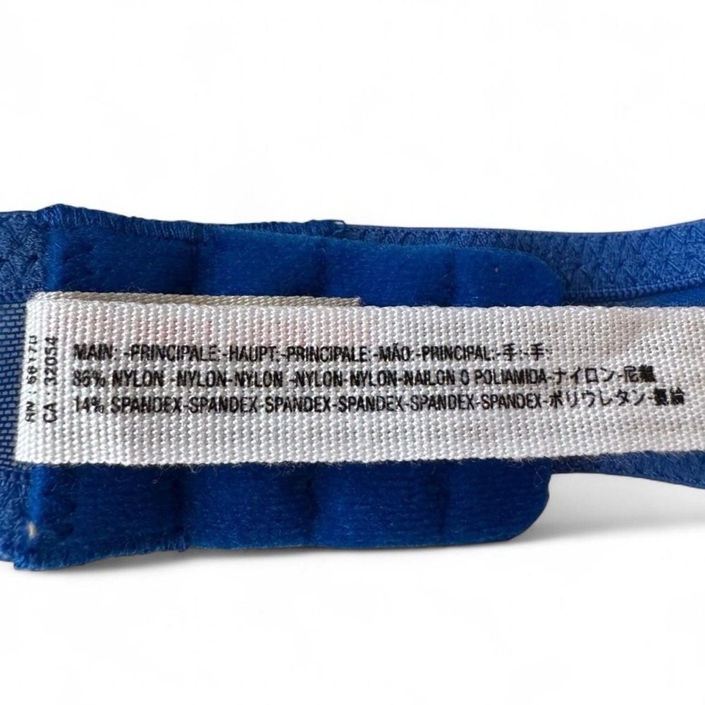 Free People Intimately Vex Mesh Triangle Underwire Bra in Blue, Size 32D NWT - Picture 5 of 6